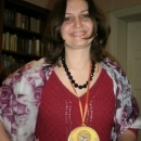 Мар’яна Савка з медаллю