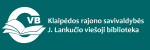 Логотип 'Публічна бібліотека ім. Й. Ланкутіса, м. Гаргждай, Клайпеський р-н (Литва)'