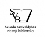 Логотип 'Публічна бібліотека м. Скуодас ім. Р. Гранаускаса'